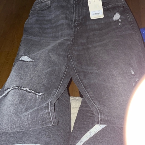 a.n.a Womens High Rise Cropped Distressed Flare Jean Size 10 New With … - Picture 7 of 7